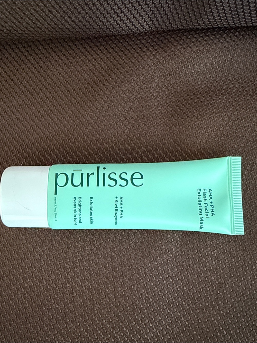 purlisse Exfoliating Mask Tube - Mint Green